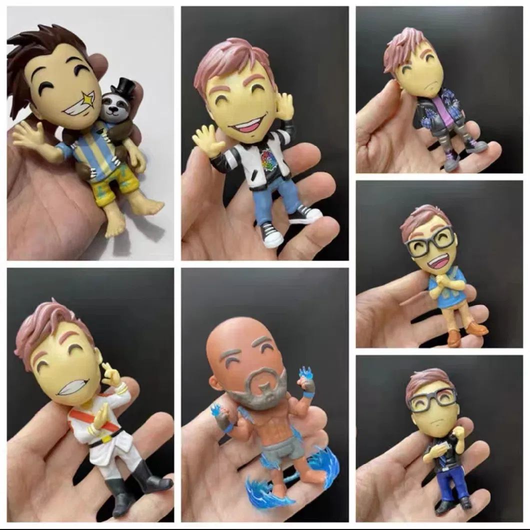 Hot Sale Custom Plastic Action Figures for Christmas Gifts