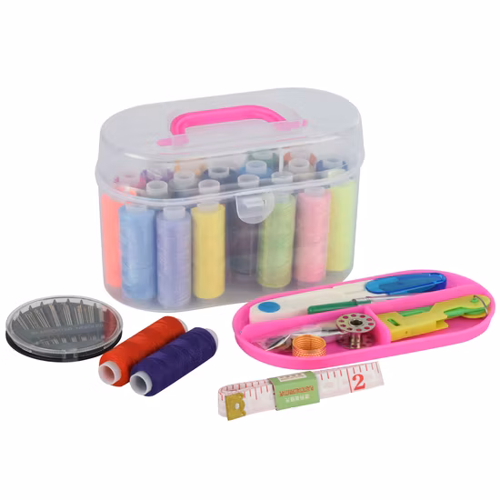 Mini-Nähkasten, Nähwerkzeug-Zubehör, DIY-Handwerk, Haushalts-Kits, Organizer