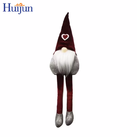 Weihnachtsgeschenke, Figuren, Kunsthandwerk, Weihnachts-Plüsch-Gonk, schwedische Zwerge, Dekor