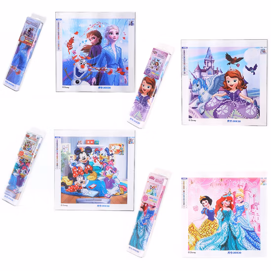 Diamant-Malerei-Sets mit oder ohne Rahmen